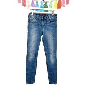 Joe's Lottie Denim Light Wash Mid Rise Skinny Jeans Size 25